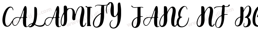 CALAMITY JANE NF BOL字体转换